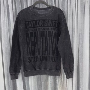 Taylor Swift Charcoal Reputation Crewneck
